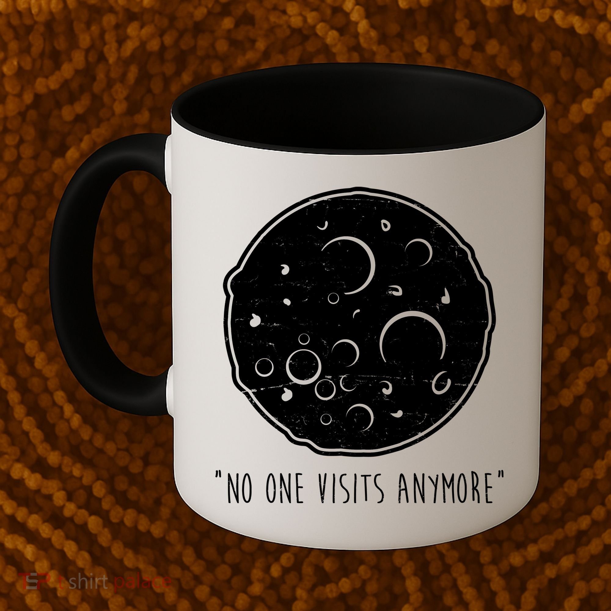 No One Visits Anymore Moon Space Coffee Mug