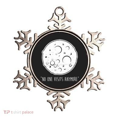 No One Visits Anymore Moon Space Ornament