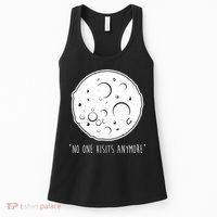 No One Visits Anymore Moon Space Women's Tank Top thumb 0