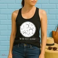 No One Visits Anymore Moon Space Women's Tank Top thumb 2