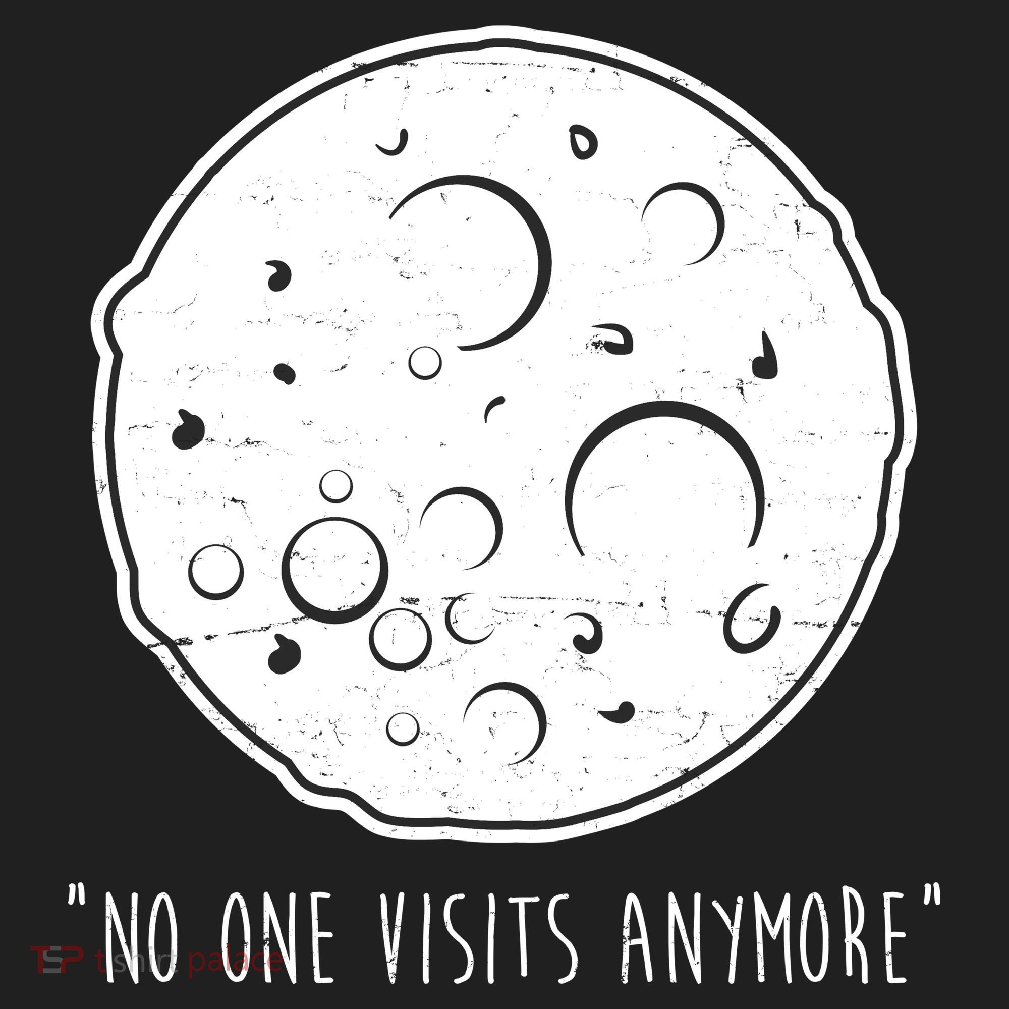 No One Visits Anymore Moon Space Hat