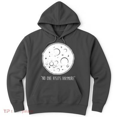 No One Visits Anymore Moon Space Hoodie