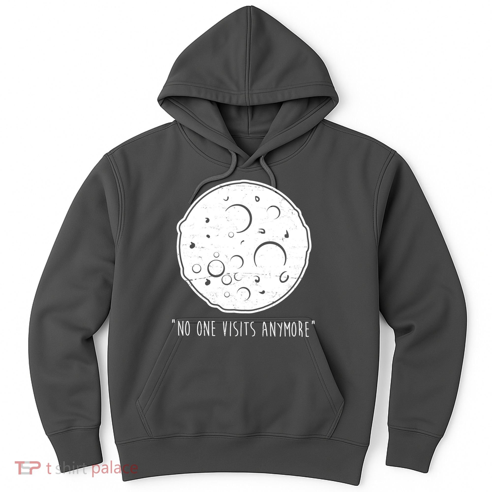 No One Visits Anymore Moon Space Hoodie