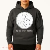 No One Visits Anymore Moon Space Hoodie thumb 2