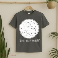 No One Visits Anymore Moon Space T-Shirt thumb 2