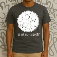 No One Visits Anymore Moon Space T-Shirt thumb 3