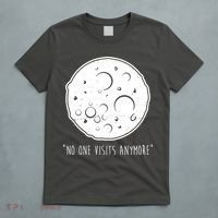 No One Visits Anymore Moon Space T-Shirt thumb 5