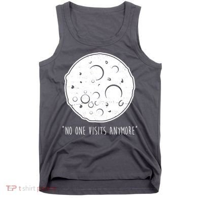 No One Visits Anymore Moon Space Tank Top