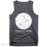 No One Visits Anymore Moon Space Tank Top thumb 0
