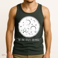 No One Visits Anymore Moon Space Tank Top thumb 3