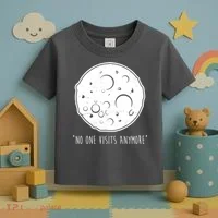 No One Visits Anymore Moon Space Toddler T-Shirt thumb 3