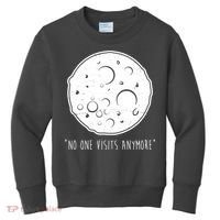 No One Visits Anymore Moon Space Kids Sweatshirt thumb 0