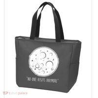 No One Visits Anymore Moon Space Tote Bag thumb 3