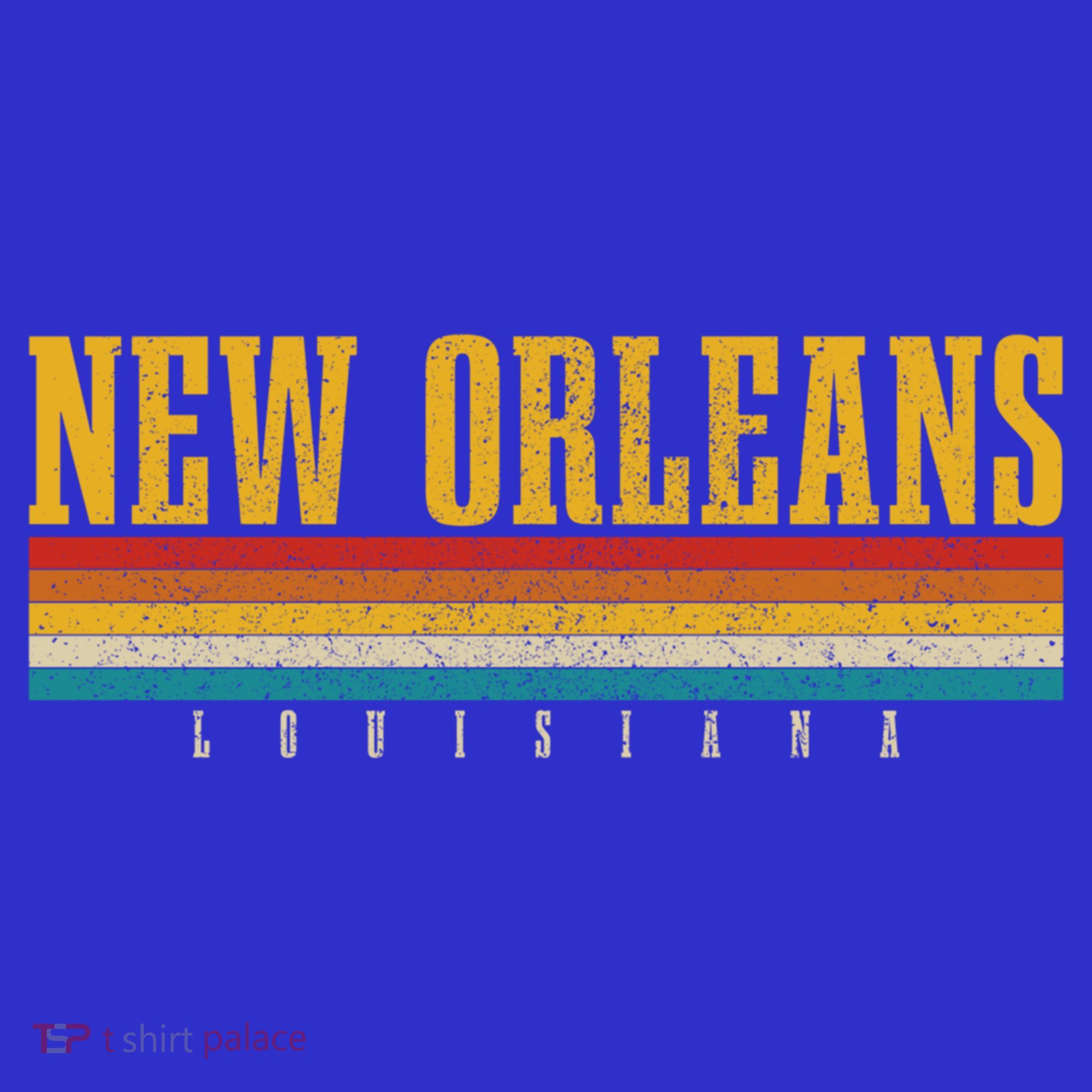 New Orleans Vintage Louisiana Gift T-Shirt