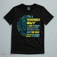 November Birthday Guy Has 3 Sides Sweet Funny Crazy  T-Shirt thumb 5