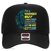November Birthday Guy Has 3 Sides Sweet Funny Crazy  Hat thumb 0