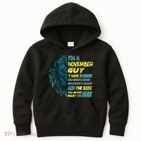 November Birthday Guy Has 3 Sides Sweet Funny Crazy  Kids Hoodie thumb 0