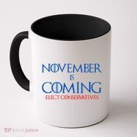 November is Coming Elect Conservatives Election Coffee Mug thumb 0