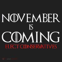November is Coming Elect Conservatives Election Tumbler thumb 3