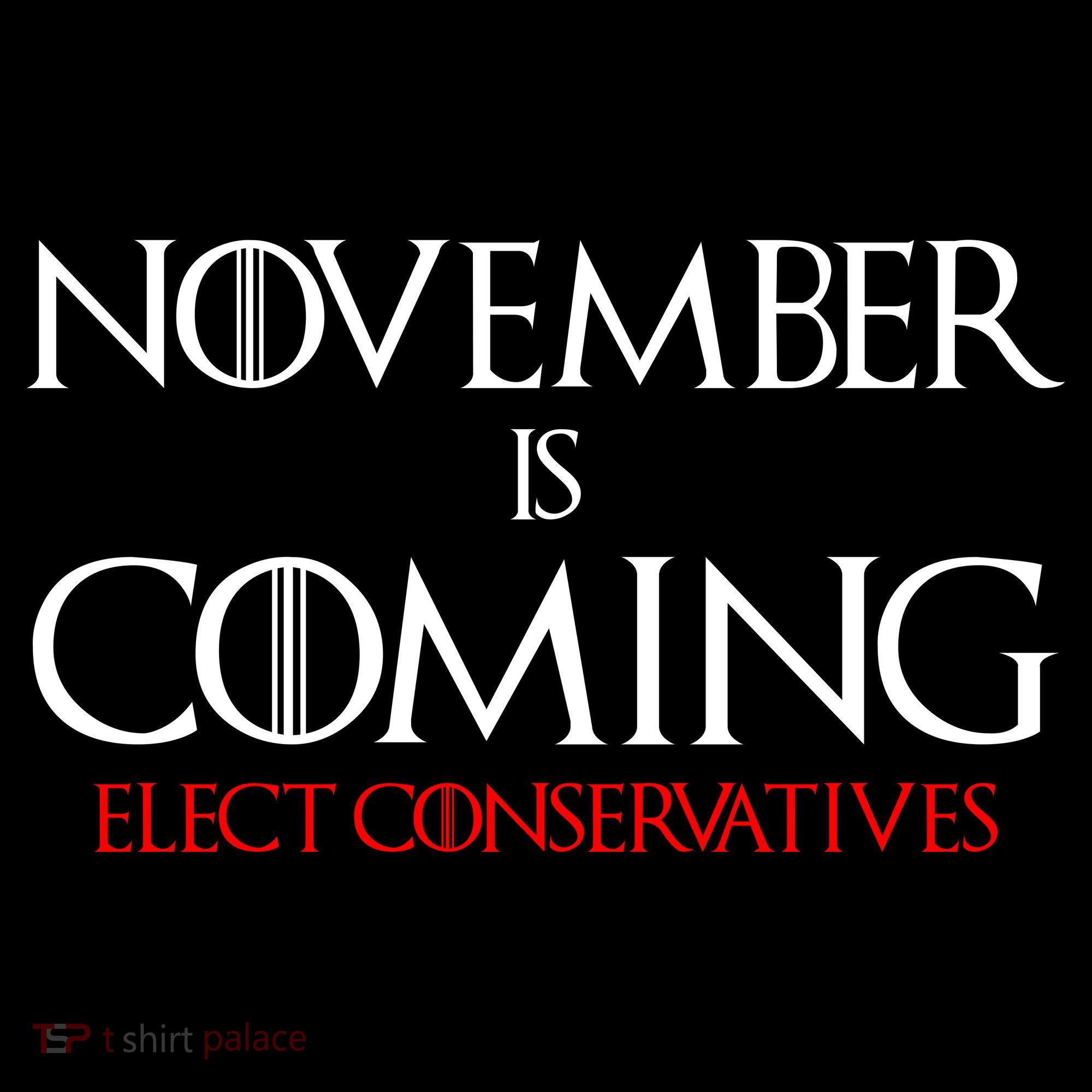 November is Coming Elect Conservatives Election Ornament