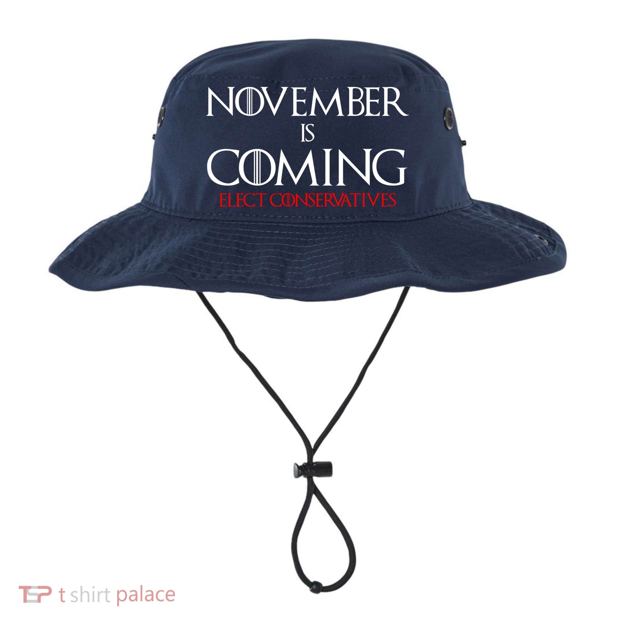 November is Coming Elect Conservatives Election Bucket Hat