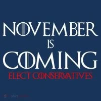 November is Coming Elect Conservatives Election Pajama Set thumb 2