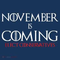 November is Coming Elect Conservatives Election Women's Hoodie thumb 2