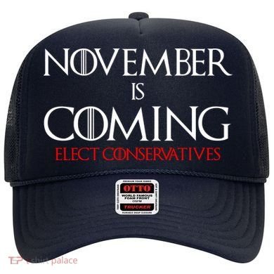 November is Coming Elect Conservatives Election Hat