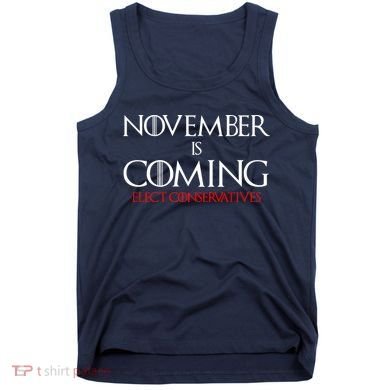 November is Coming Elect Conservatives Election Tank Top