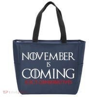 November is Coming Elect Conservatives Election Tote Bag thumb 0