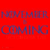 November is Coming Elect Conservatives Election Santa Hat thumb 1