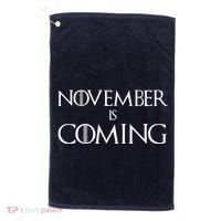 November is Coming Election Golf Towel thumb 0