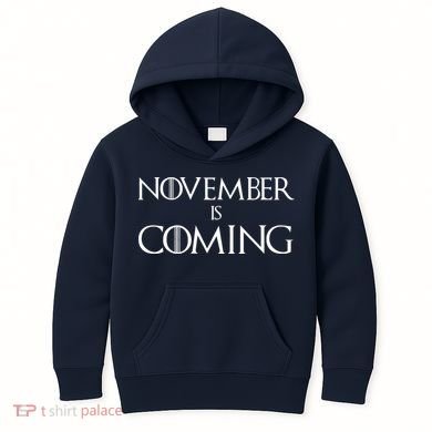 November is Coming Election Kids Hoodie