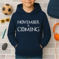 November is Coming Election Kids Hoodie thumb 2