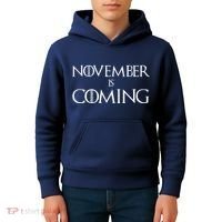 November is Coming Election Kids Hoodie thumb 4
