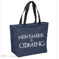November is Coming Election Tote Bag thumb 2