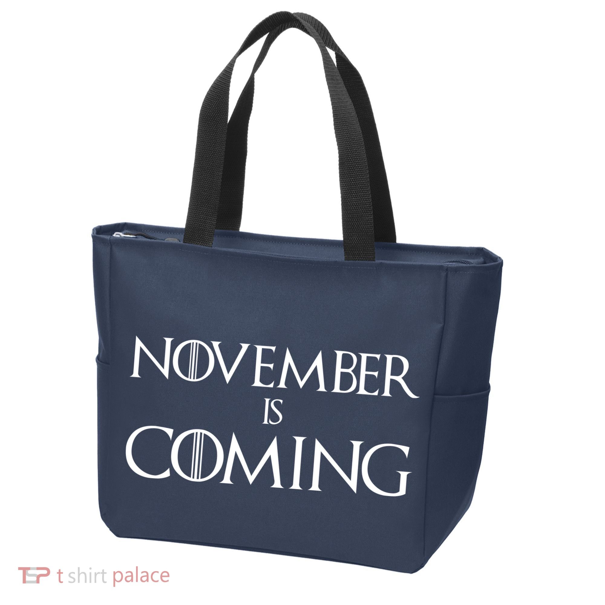 November is Coming Election Tote Bag