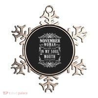 November Woman Funny Birthday Ornament thumb 0