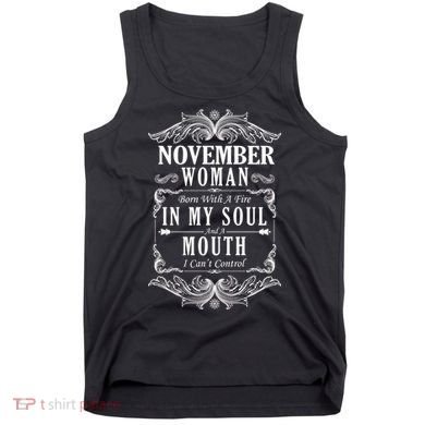 November Woman Funny Birthday Tank Top