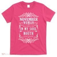 November Woman Funny Birthday T-Shirt thumb 0