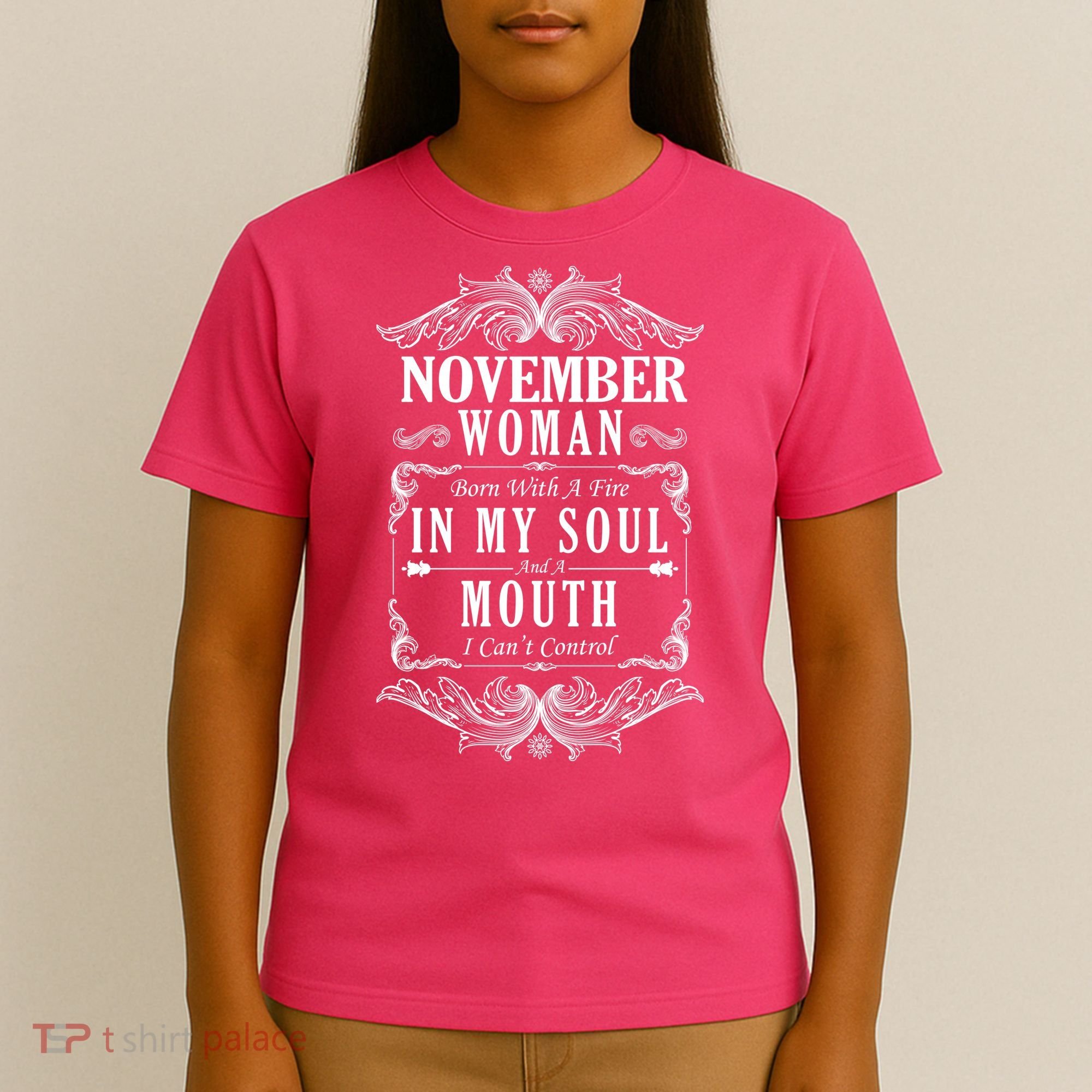 November Woman Funny Birthday T-Shirt
