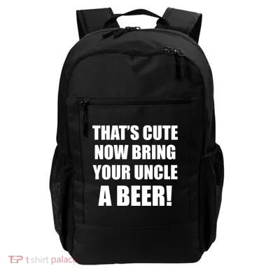 Now Bring Your Uncle a Beer Backpack