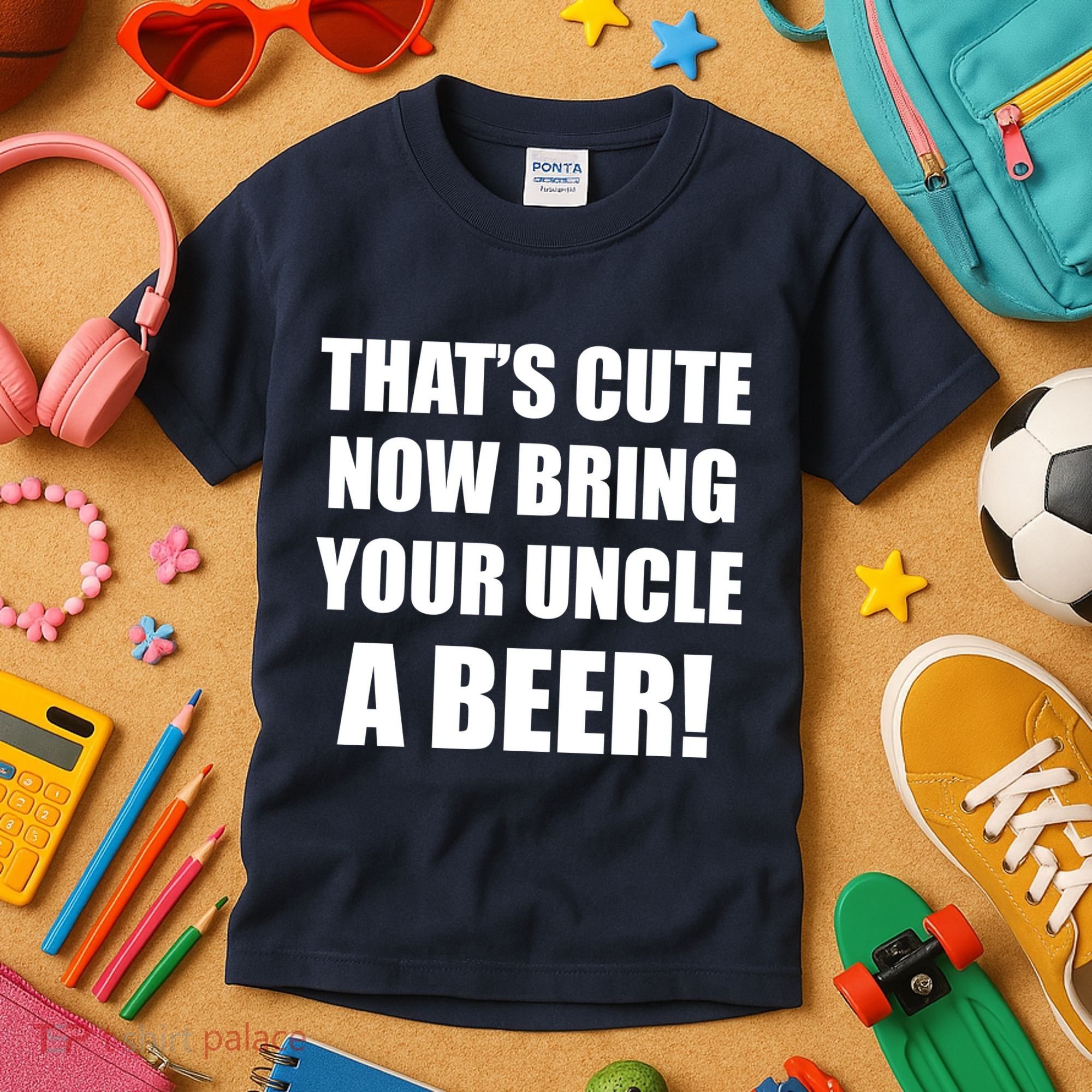 Now Bring Your Uncle a Beer Kids T-Shirt