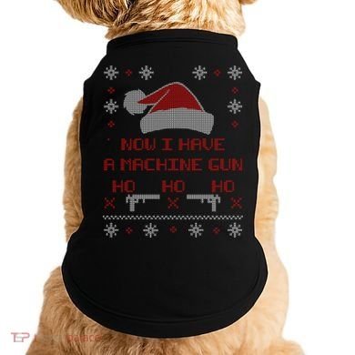 Now I Have A Machine Gun Ho HJo Ho X-Mas Doggie Tank