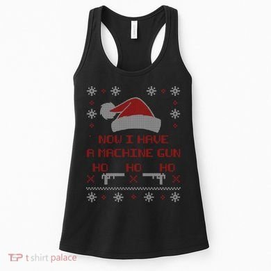 Now I Have A Machine Gun Ho HJo Ho X-Mas Women's Tank Top