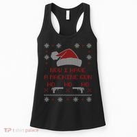 Now I Have A Machine Gun Ho HJo Ho X-Mas Women's Tank Top thumb 0