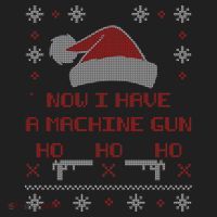 Now I Have A Machine Gun Ho HJo Ho X-Mas Hat thumb 2
