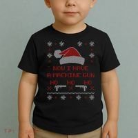 Now I Have A Machine Gun Ho HJo Ho X-Mas Toddler T-Shirt thumb 2