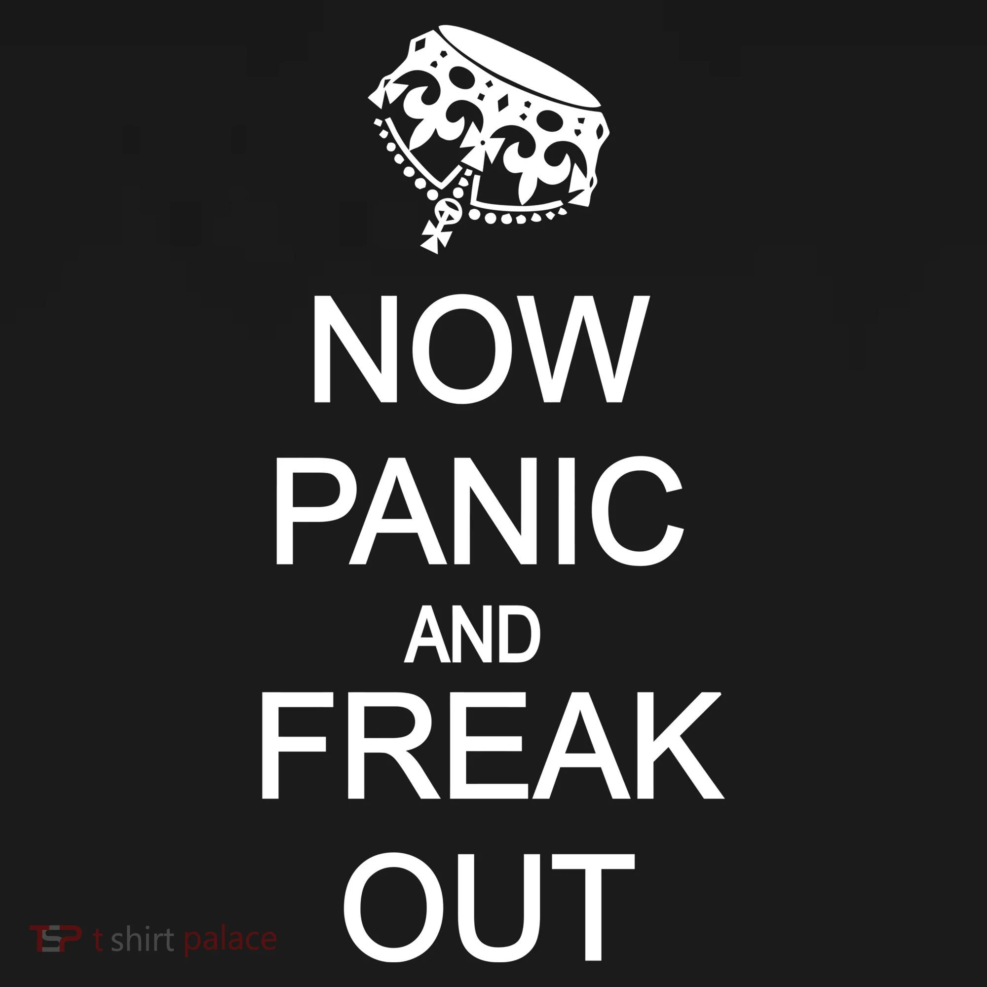 Now Panic and Freak Out Doggie Tank