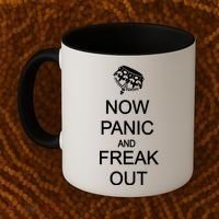 Now Panic and Freak Out Coffee Mug thumb 2